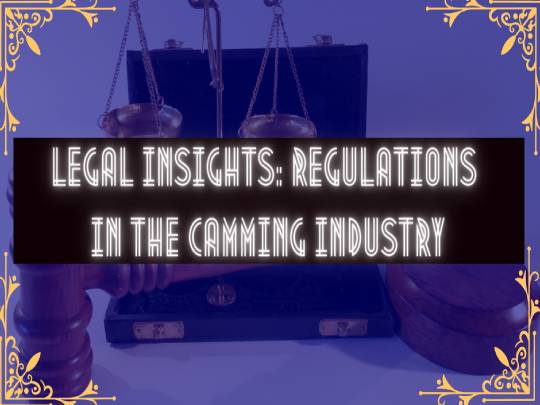 Legal Insights: Regulations in the Camming Industry